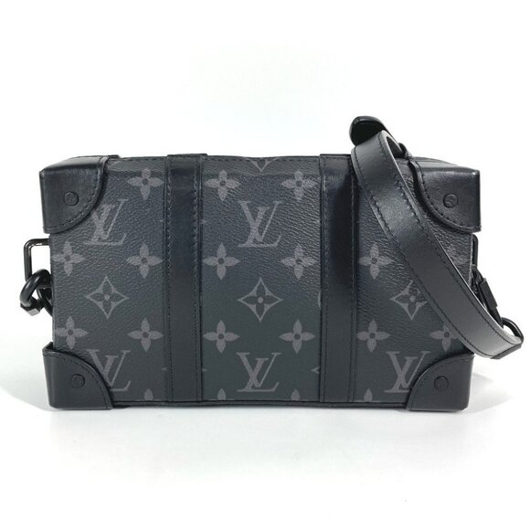 LOUIS VUITTON M69838 MonogramEclipse Soft Trunk Pochette Clutch Shoulder Bag - Picture 1 of 14